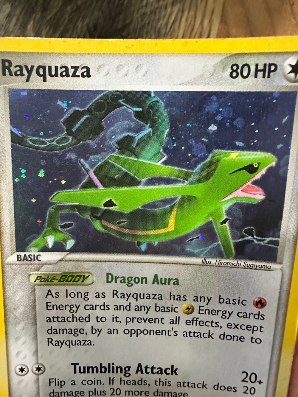 Rayquaza Pokémon Card - Halo - Picture 5 of 5